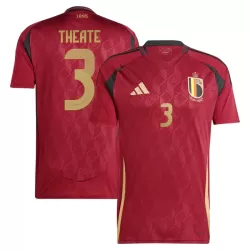 Camisola Bélgica Theate 3 Homem Equipamento 1ª Euro 2024 Camisola Bélgica Theate 3 Homem Equipamento 1ª Euro 2024