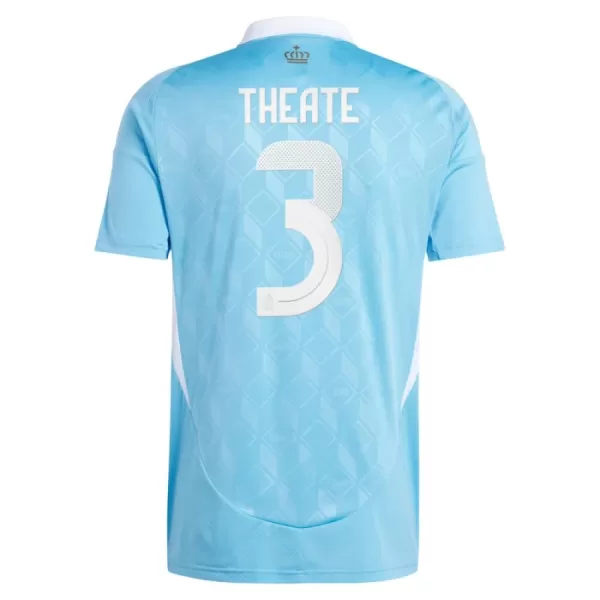 Camisola Bélgica Theate 3 Homem Equipamento 2ª Euro 2024