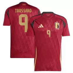 Camisola Bélgica Trossard 9 Homem Equipamento 1ª Euro 2024 Camisola Bélgica Trossard 9 Homem Equipamento 1ª Euro 2024