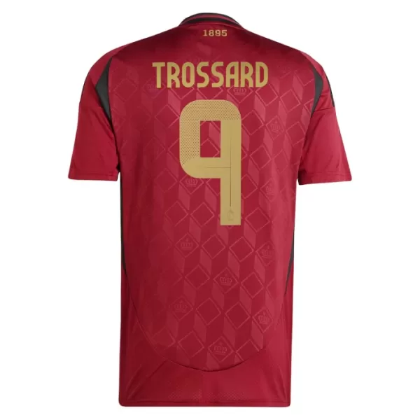 Camisola Bélgica Trossard 9 Homem Equipamento 1ª Euro 2024