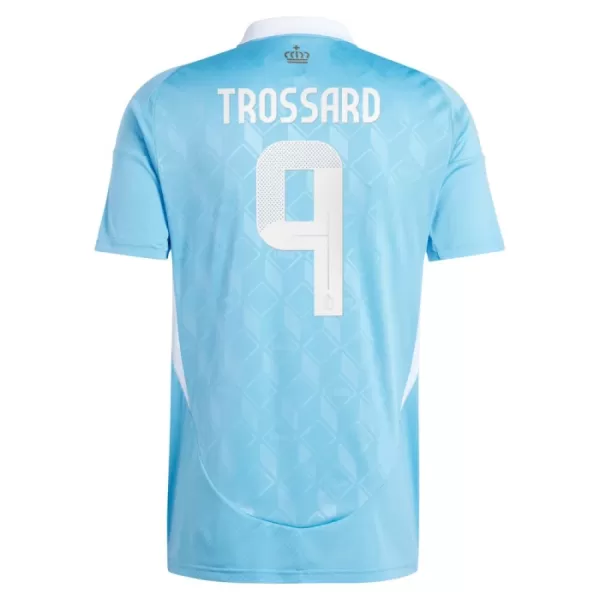 Camisola Bélgica Trossard 9 Homem Equipamento 2ª Euro 2024