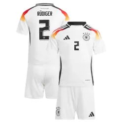Camisola Alemanha Antonio Rudiger 2 Criança Equipamento 1ª Euro 2024 Camisola Alemanha Antonio Rudiger 2 Criança Equipamento 1ª Euro 2024