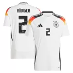 Camisola Alemanha Antonio Rudiger 2 Homem Equipamento 1ª Euro 2024