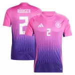 Camisola Alemanha Antonio Rudiger 2 Homem Equipamento 2ª Euro 2024