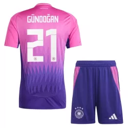 Camisola Alemanha Gündogan 21 Criança Equipamento 2ª Euro 2024 Camisola Alemanha Gündogan 21 Criança Equipamento 2ª Euro 2024