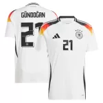 Camisola Alemanha Gündogan 21 Homem Equipamento 1ª Euro 2024