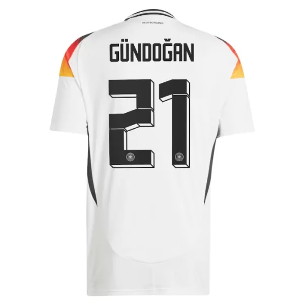 Camisola Alemanha Gündogan 21 Homem Equipamento 1ª Euro 2024