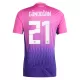 Camisola Alemanha Gündogan 21 Homem Equipamento 2ª Euro 2024