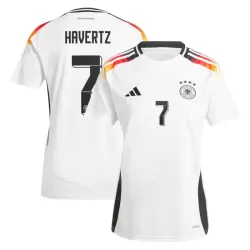 Camisola Alemanha Havertz 7 Mulher Equipamento 1ª Euro 2024 Camisola Alemanha Havertz 7 Mulher Equipamento 1ª Euro 2024