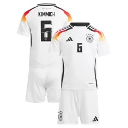 Camisola Alemanha Kimmich 6 Criança Equipamento 1ª Euro 2024 Camisola Alemanha Kimmich 6 Criança Equipamento 1ª Euro 2024