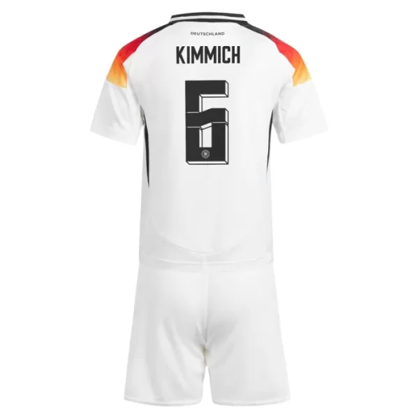 Camisola Alemanha Kimmich 6 Criança Equipamento 1ª Euro 2024