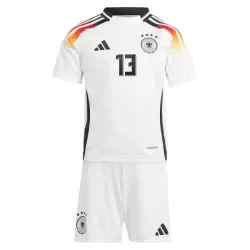 Camisola Alemanha Müller 13 Criança Equipamento 1ª Euro 2024