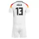 Camisola Alemanha Müller 13 Criança Equipamento 1ª Euro 2024