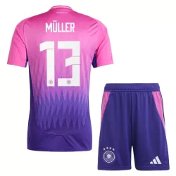 Camisola Alemanha Müller 13 Criança Equipamento 2ª Euro 2024 Camisola Alemanha Müller 13 Criança Equipamento 2ª Euro 2024
