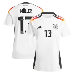Camisola Alemanha Müller 13 Mulher Equipamento 1ª Euro 2024 Camisola Alemanha Müller 13 Mulher Equipamento 1ª Euro 2024