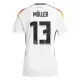 Camisola Alemanha Müller 13 Mulher Equipamento 1ª Euro 2024