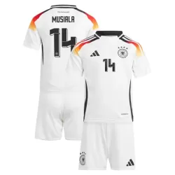 Camisola Alemanha Musiala 14 Criança Equipamento 1ª Euro 2024 Camisola Alemanha Musiala 14 Criança Equipamento 1ª Euro 2024