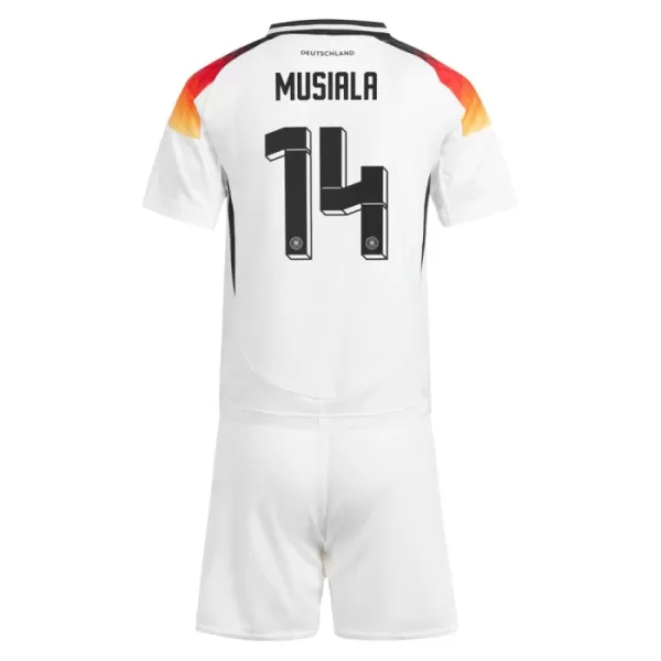 Camisola Alemanha Musiala 14 Criança Equipamento 1ª Euro 2024