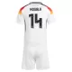 Camisola Alemanha Musiala 14 Criança Equipamento 1ª Euro 2024