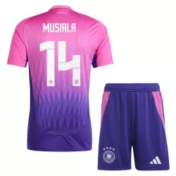 Camisola Alemanha Musiala 14 Criança Equipamento 2ª Euro 2024 Camisola Alemanha Musiala 14 Criança Equipamento 2ª Euro 2024