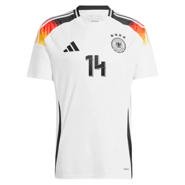 Camisola Alemanha Musiala 14 Homem Equipamento 1ª Euro 2024