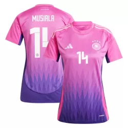 Camisola Alemanha Musiala 14 Mulher Equipamento 2ª Euro 2024 Camisola Alemanha Musiala 14 Mulher Equipamento 2ª Euro 2024