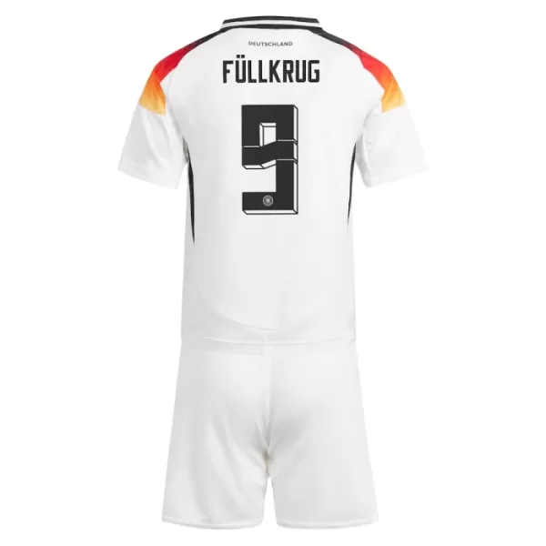 Camisola Alemanha Niclas Fullkrug 9 Criança Equipamento 1ª Euro 2024