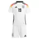 Camisola Alemanha Sané 19 Criança Equipamento 1ª Euro 2024