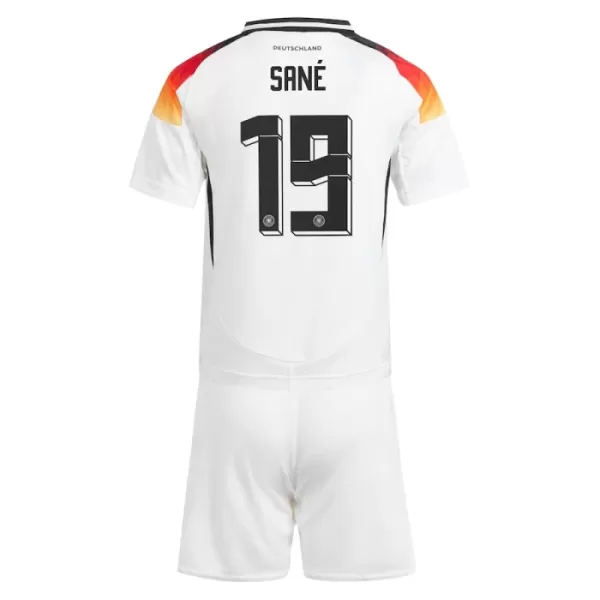 Camisola Alemanha Sané 19 Criança Equipamento 1ª Euro 2024
