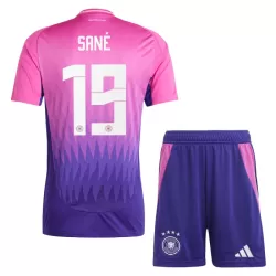 Camisola Alemanha Sané 19 Criança Equipamento 2ª Euro 2024 Camisola Alemanha Sané 19 Criança Equipamento 2ª Euro 2024