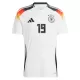 Camisola Alemanha Sané 19 Homem Equipamento 1ª Euro 2024