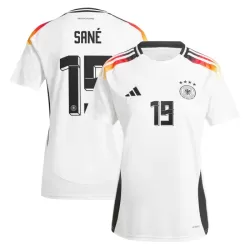 Camisola Alemanha Sané 19 Mulher Equipamento 1ª Euro 2024 Camisola Alemanha Sané 19 Mulher Equipamento 1ª Euro 2024