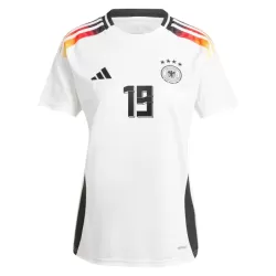 Camisola Alemanha Sané 19 Mulher Equipamento 1ª Euro 2024
