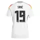Camisola Alemanha Sané 19 Mulher Equipamento 1ª Euro 2024