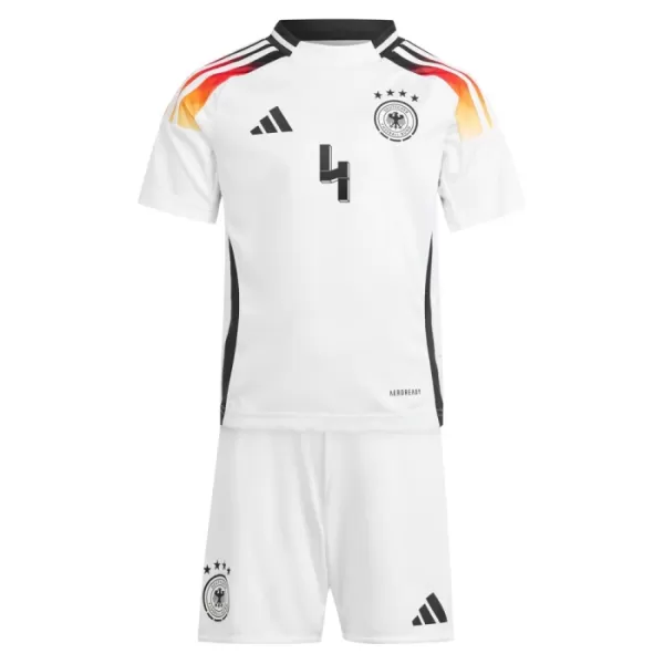 Camisola Alemanha Tah 4 Criança Equipamento 1ª Euro 2024