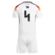 Camisola Alemanha Tah 4 Criança Equipamento 1ª Euro 2024