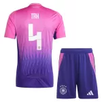 Camisola Alemanha Tah 4 Criança Equipamento 2ª Euro 2024