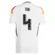 Camisola Alemanha Tah 4 Homem Equipamento 1ª Euro 2024