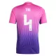 Camisola Alemanha Tah 4 Homem Equipamento 2ª Euro 2024