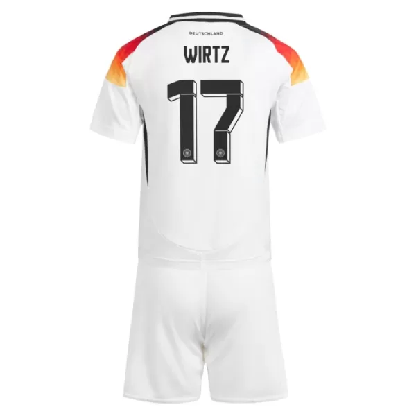 Camisola Alemanha Wirtz 17 Criança Equipamento 1ª Euro 2024