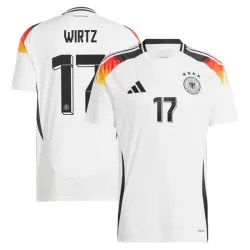Camisola Alemanha Wirtz 17 Homem Equipamento 1ª Euro 2024 Camisola Alemanha Wirtz 17 Homem Equipamento 1ª Euro 2024