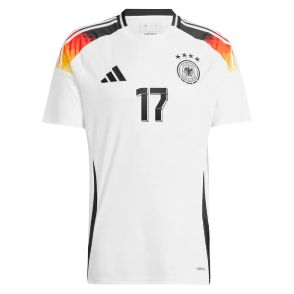 Camisola Alemanha Wirtz 17 Homem Equipamento 1ª Euro 2024