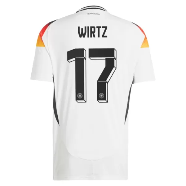 Camisola Alemanha Wirtz 17 Homem Equipamento 1ª Euro 2024