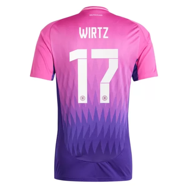Camisola Alemanha Wirtz 17 Homem Equipamento 2ª Euro 2024