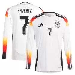 Camisola Manga Comprida Alemanha Kai Havertz 7 Homem Equipamento 1ª Euro 2024 Camisola Manga Comprida Alemanha Kai Havertz 7 Homem Equipamento 1ª Euro 2024