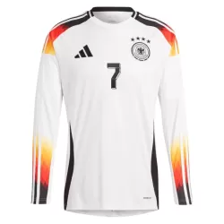 Camisola Manga Comprida Alemanha Kai Havertz 7 Homem Equipamento 1ª Euro 2024