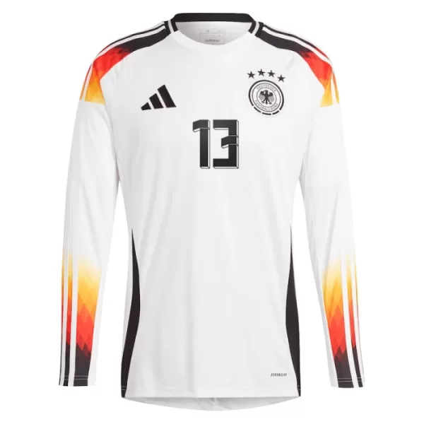 Camisola Manga Comprida Alemanha Müller 13 Homem Equipamento 1ª Euro 2024