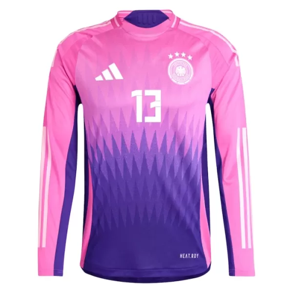 Camisola Manga Comprida Alemanha Müller 13 Homem Equipamento 2ª Euro 2024