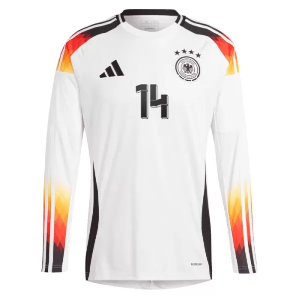 Camisola Manga Comprida Alemanha Musiala 14 Homem Equipamento 1ª Euro 2024