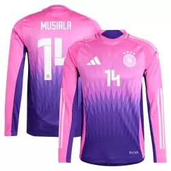 Camisola Manga Comprida Alemanha Musiala 14 Homem Equipamento 2ª Euro 2024 Camisola Manga Comprida Alemanha Musiala 14 Homem Equipamento 2ª Euro 2024